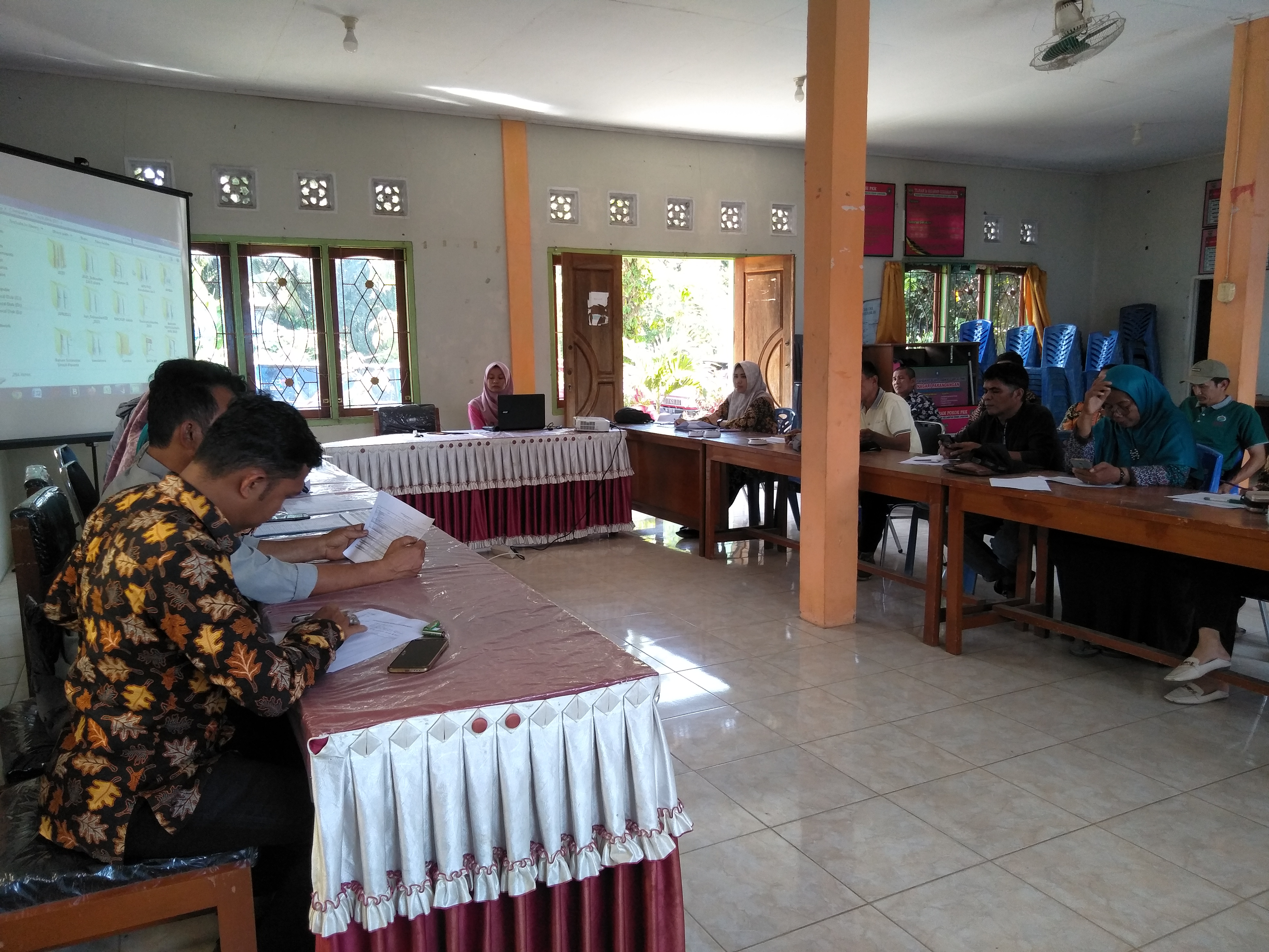 Rapat Laporan Realisasi Kegiatan Semester 1 sekaligus Pembentukan Tim RKP Tahun 2023 Nagari Pakandan